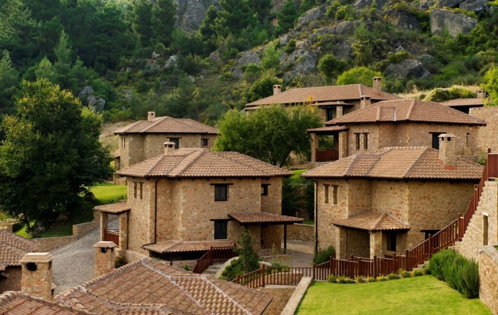 Pleiadon Gi Mountain Resort & Spa - exterior building Trikala Corinthia