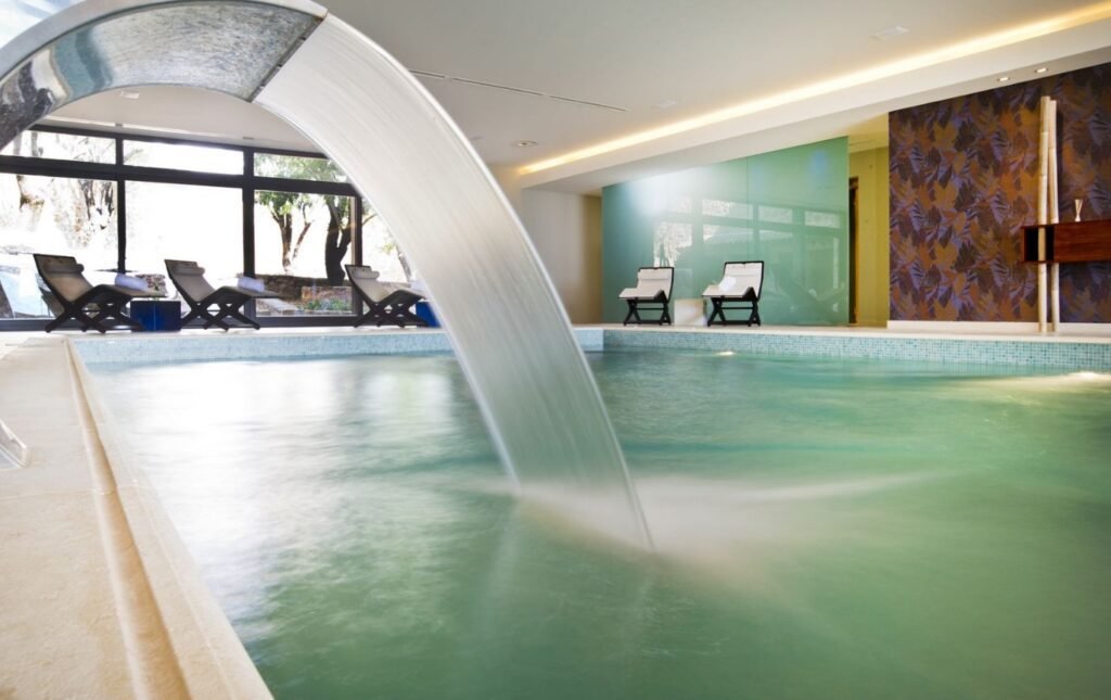 Pleiadon Gi Mountain Resort & Spa - indoor pool Trikala Corinthia