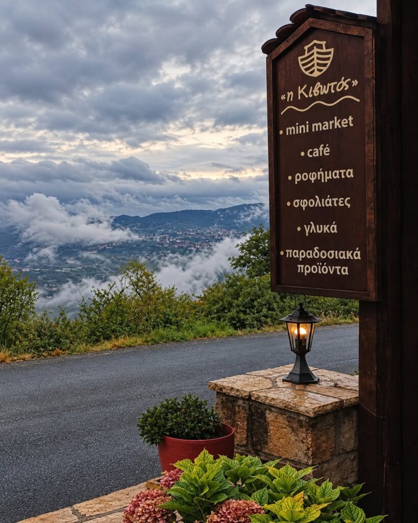 I Kivotos — Café & Local Products, Ano Trikala